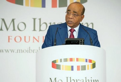 Le président de la Fondation Mo Ibrahim. D. R.